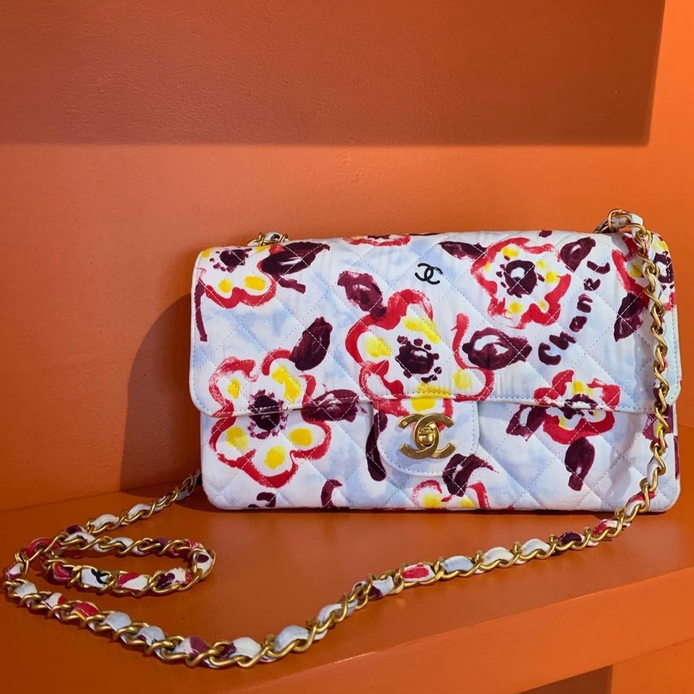 Vintage Chanel Classic Flap Bag 1996 Cruise Line